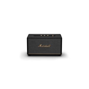 Marshall Stanmore III Wired Connectivity Home Speaker with Bluetooth 5.2 & RCA or 3.5mm Input – Black