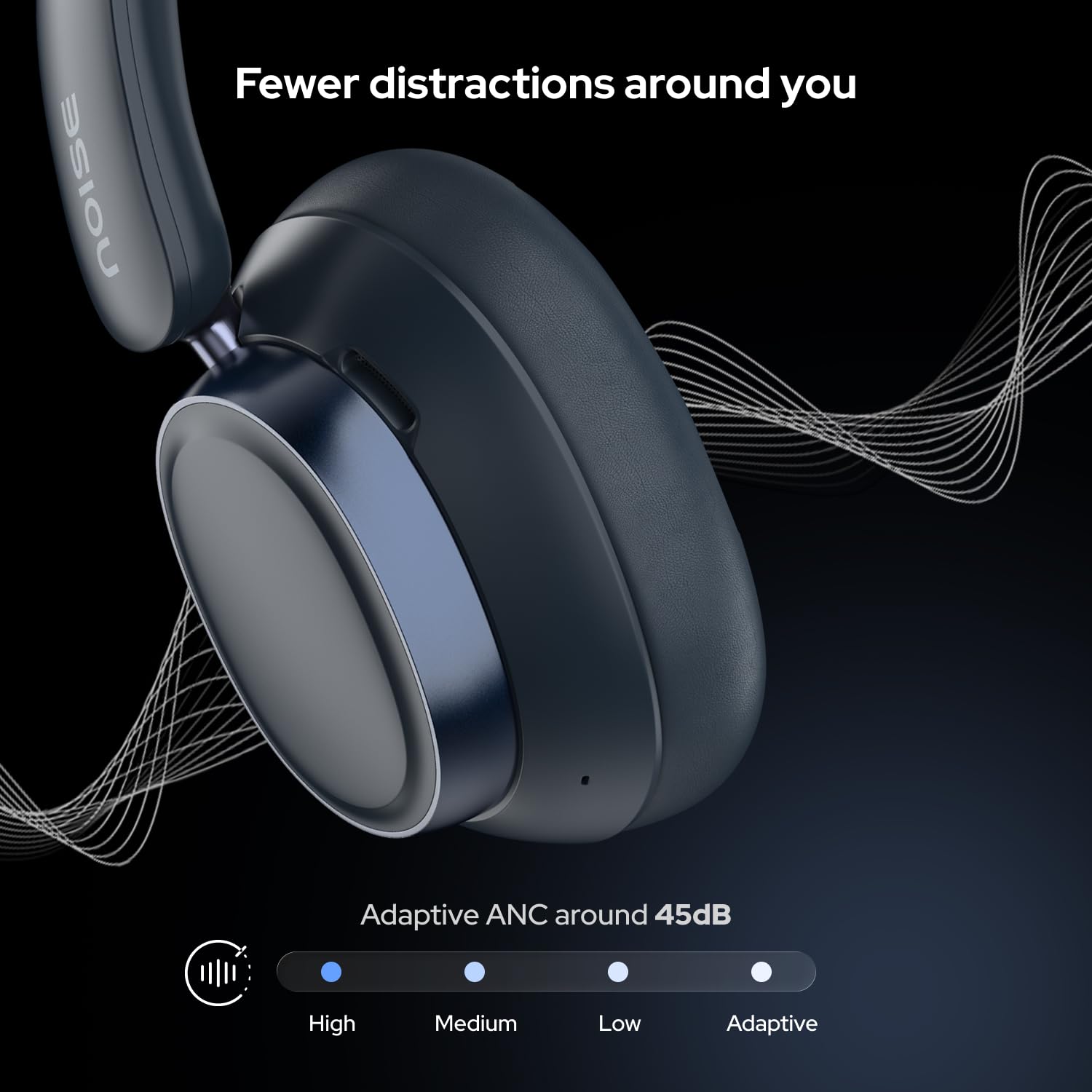 Noise Airwave Max 6 Wireless Bluetooth Headphones (2026 Launch)